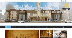 Desktop Screenshot of christthekingkampala.org